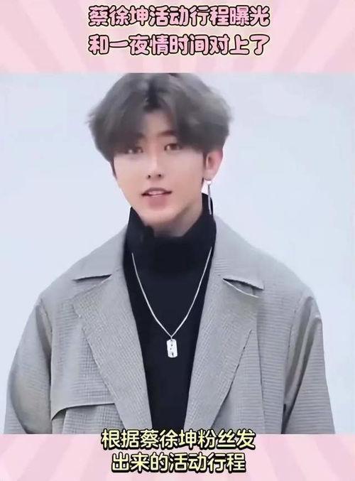 私家侦探爆料蔡徐坤视频,私家侦探独家爆料揭秘真相